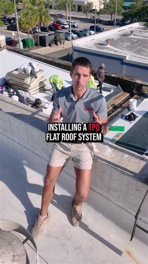 Ocala Commercial Roof Replacement with 60 Mil TPO