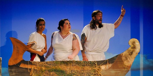 HOMETOWN ENTERTAINMENT: ‘’The Iliad, The Odyssey, and ALL of Greek Mythology in 99 Minutes or Less”