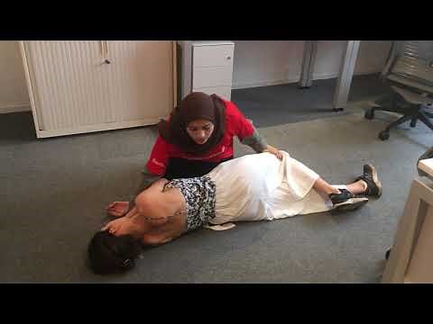 How to put someone in the recovery position