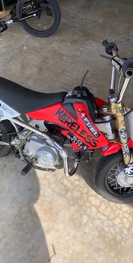 2005 Honda CRF50 with 50 Stunt Stage II 88cc Kit and $40 Pipe
