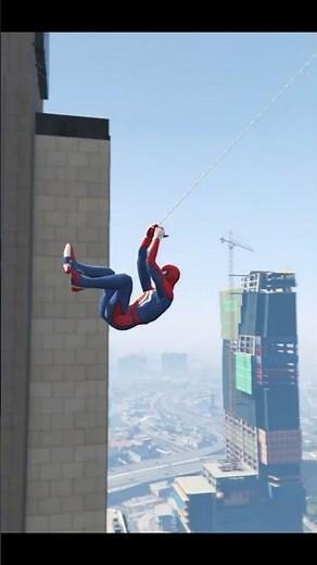 GTA 5 - Spiderman Mod #gta5 #gta #spiderman