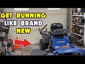 Dixon ZTR 54" - Won't Run Right, Won't Cut Right, Easy Fix (sounds like a tractor when you start it)