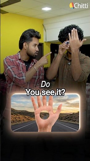 See Through Hand | Optical Illusion