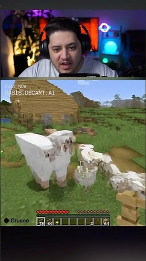 I tried Minecraft made with AI! 🔥😱