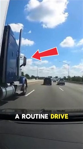 Truck Tire Explodes During Overtake, Sending Vehicle Flipping Across Highway