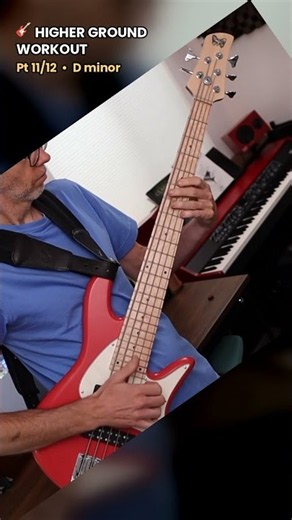 Last key — same slap groove in D minor | Higher Ground Workout 11/12