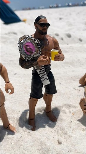 WWE Figure Beach Party!🔥