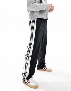 adidas Originals Adibreak track pants in black | ASOS