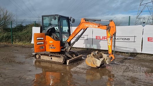 Hitachi ZX26U-5A - CP Hire February 24