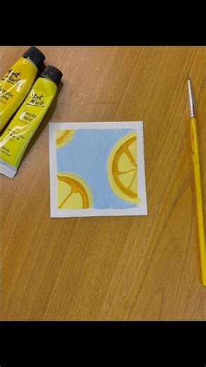 Lemon 🍋 slices drawing #viral #art #shortvideo #shorts #subscribe #entertainment
