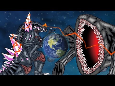 MEGA SPACE GODZILLA vs PREHISTORY SEA EATER : Final battle