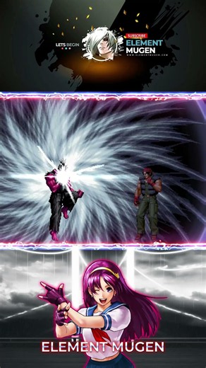 [KOF Mugen] Dark Athena 3rd Super Move