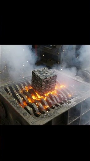 Industrial Shredder vs. Minecraft Bedrock