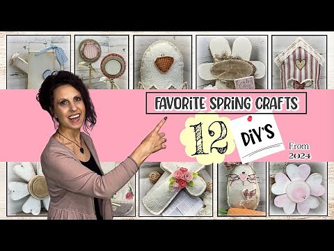 DIY Rustic Farmhouse Spring Crafts | DIY Spring Crafts Re-Run 😉 | DIY Mega Spring Crafts