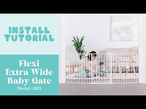 Flexi Extra Wide Baby Gate | Install Tutorial