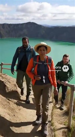 Ecuador — Quilotoa Crater Lake
