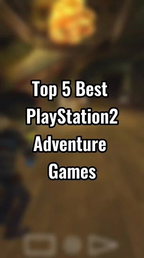 Top 5 Best PlayStation2 Adventure Games #fyp #gaming #mobile #androidgames