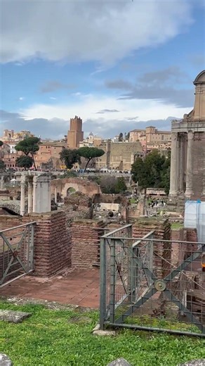 Inside the Roman Forum: Heart of Ancient Rome. #romanforum #travel #rome #italy #viral #shorts #reel