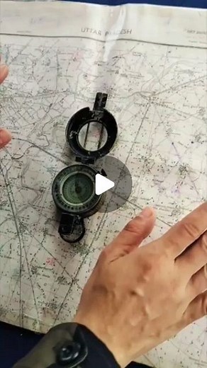 ncc_cdt_india | HOW TO SET A MAP #@MAP READING 💯💯🇮🇳 ##If you are also NCC cadets then definitely follow this page. @@ @#NATIONAL CADET CORPS ## | Instagram