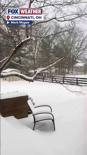 Snow In Cincinnati, Ohio