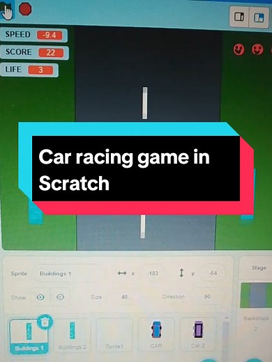 Creating a Car Racing Game in Scratch
