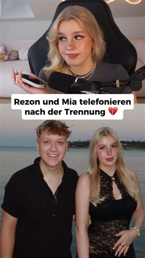Rezon und Mia telefonieren nach der trennung 💔#fortnite #rezon #shorts