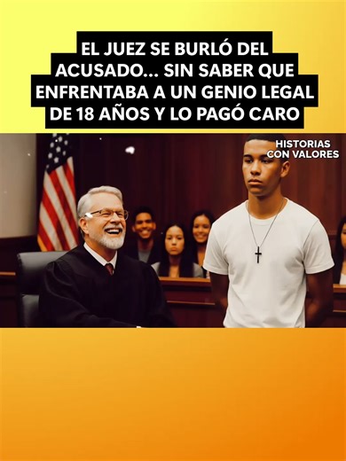 EL JUEZ SE BURLÓ DEL ACUSADO… SIN SABER QUE ENFRENTABA A UN GENIO LEGAL DE 18 AÑOS Y LO PAGÓ CARO Un juez creyó que sería un día más en la corte. Un adolescente latino de 18 años, acusado de robo, parecía condenado. Pero lo que nadie esperaba es que este joven se representara a sí mismo… y dejara en evidencia todas las fallas del sistema judicial. ⚖️🔥 Esta historia no solo habla de leyes, habla de prejuicios, de valor, y de cómo una sola voz puede cuestionar lo que parecía imposible. Escucha la