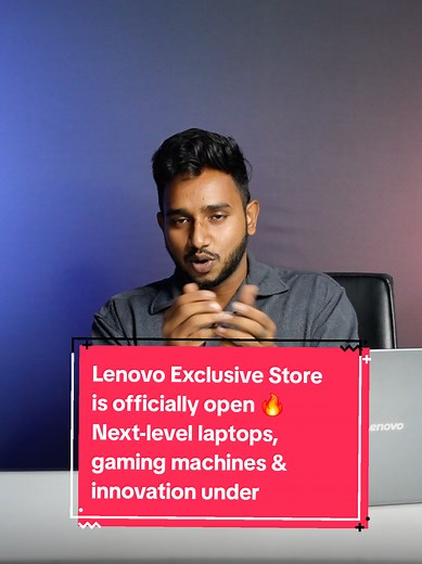 Lenovo Exclusive Store is officially open 🔥 Next-level laptops, gaming machines & innovation under one roof. Tech lovers, this is your new spot 👀 #Lenovo #TechLaunch #ExclusiveStore #ReviewMaster #SriLankaTech