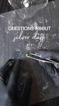 Silver Clay Questions | Shrinkage | Drying | Tools
