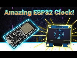 How to make a Real-Time Internet Clock using WiFi and NTP | ESP32 NTP Clock with OLED display