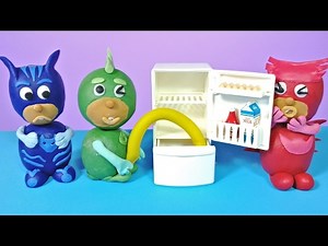 PJ Masks Play-Doh Peeing Potty Training Episode Compilation in English