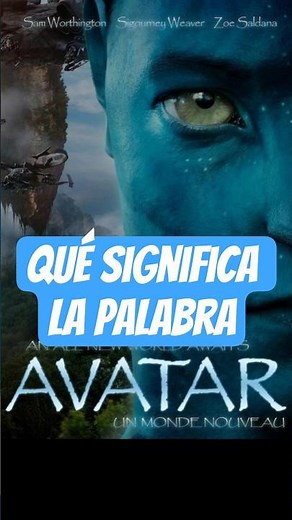 Qué Significa AVATAR. Un DIOS que Baja a la Tierra #peliculas #espiritualidad #enigmasbiblicos #cine