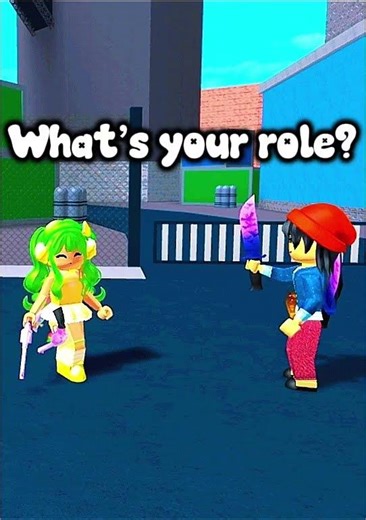 I just did it by myself..😊 what’s your role? #mm2 #please_subscribe_my_channel