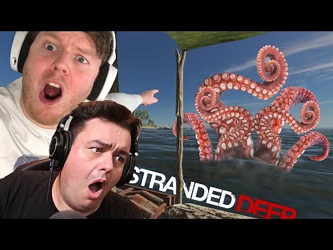 DAZ GAMES & BITMOREDAVE face GIANT SQUID LUSCA - Stranded Deep