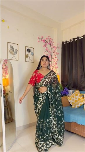 New designer party wear darbari saree from meesho find / gotaptt work saree #saree #viralvideo