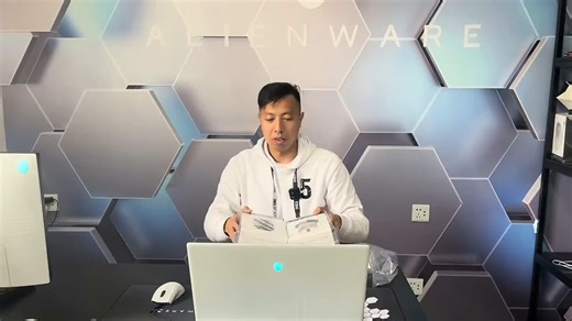 alienware外星人鼠标键盘外设驱动安装和宏按键设置#干货分享#实量实测#售后服务的重要性#卖电脑小伙-7081216277053754659