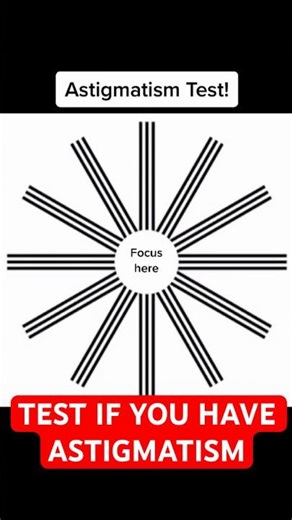 TEST IF YOU HAVE ASTIGMATISM! #shorts 👀🤓