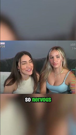 nadia and azra's first kiss😍