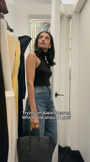 Which dress should I get? All of them are so pretty. #alaia #shopping #dresses #valentinesday