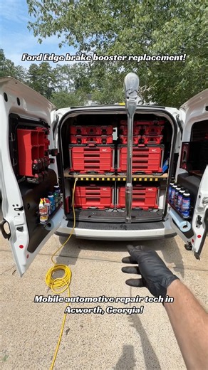 Ford Edge brake booster replacement! Mobile automotive repair tech in Acworth, Georgia!