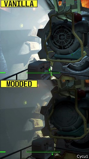 Fallout 4 Vanilla vs 120 Graphics Mod List PC RTX 4080 4K Ultra Graphics Comparison