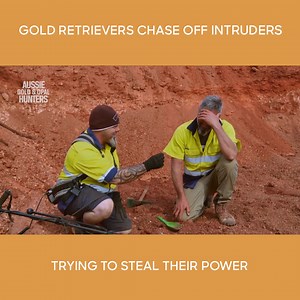 54K views · 1.5K reactions | Newcomers, Gold Retrievers start their day off struggling to search through hard rock, leaving them no other choice but to move on. The team's spirits are lifted very quickly after finding not 1 but 3 gold nuggets in just minutes. | Aussie Gold & Opal Hunters | Facebook
