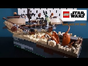 BUILDING A LEGO STAR WARS SARLACC PIT
