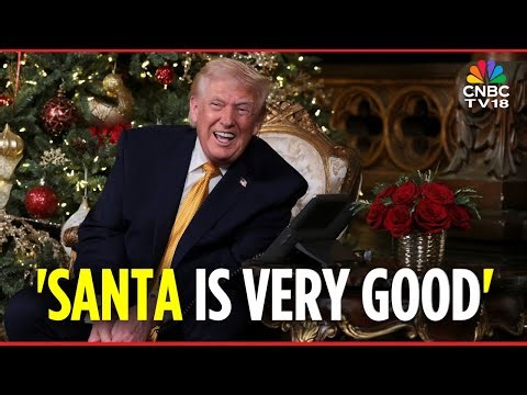 WATCH: President Trump and Melania Trump Participate in NORAD Santa Tracker Phone Calls | N18G