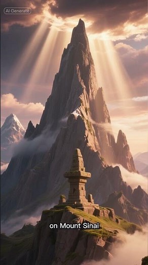 🔥 The Mountain That Burned Without Being Consumed – What Is Mount Sinai Today? #Bible #MountSinai