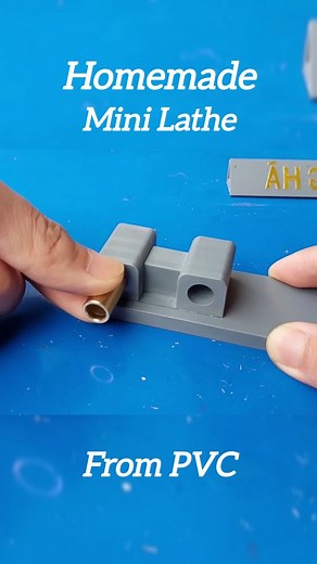 Ankit Sharma on Instagram: "Homemade mini lathe from PVC | #inventions #diyprojects #dcmotor #lifehacks #diyideas #5mincreaft #invention #machine #diy #sillyinventor #machine #experiment"