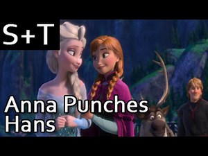 Frozen - Anna Punches Hans - Hebrew (Subs+Translation)
