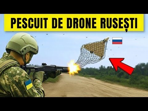 Un adolescent ucrainean a inventat o soluție genială ca să doboare dronele rusești