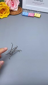 18K views · 44 reactions | mechanical cricket toy with dovetail clips #homemade #toys #parentchild #handmade #diy #simple #fun #kids #clips #cricket | paper craft | Facebook