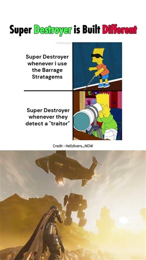Super Destroyer is Built Different - Helldivers 2